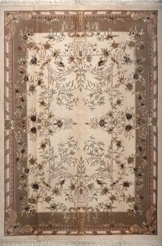 Desenleri İpekli Klasik El Halısı