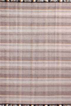 Renkli Saçaklı Retro Kilim