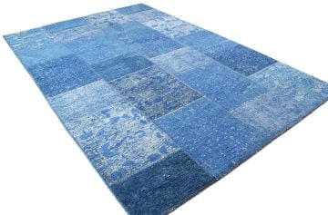 Patchwork Desenli Pamuk Kilim
