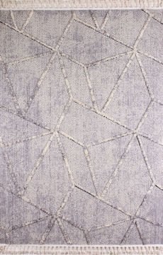 Gri Tonunda Kabartmalı Kilim