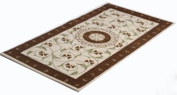 Koyunlu Kapris Küçük Yeşil Halı 0.80 x 1.50
