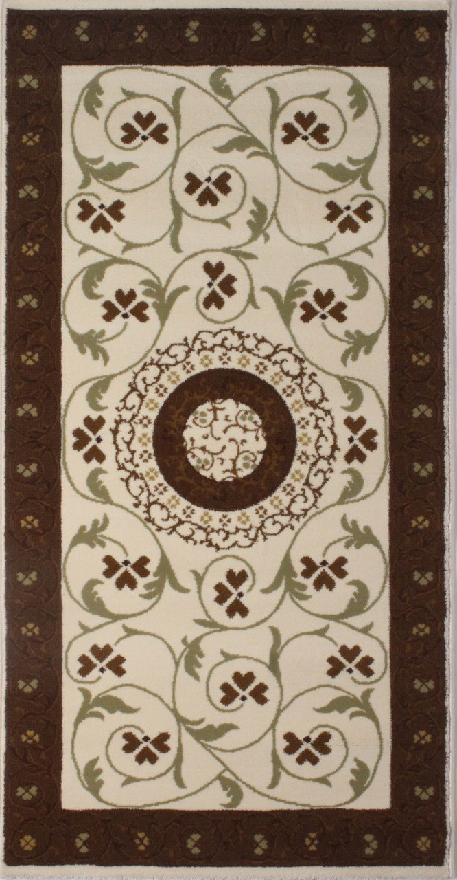 Koyunlu Kapris Küçük Yeşil Halı 0.80 x 1.50