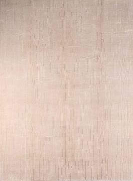 Açık Renk Sade Desenli Salon Halısı