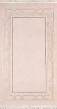 Kabartmalı İpekli El Halısı