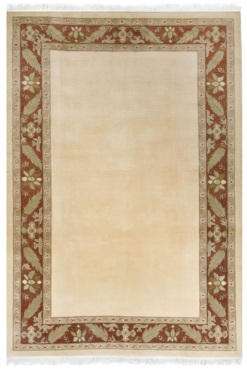 Ortası Desensiz Yün Halı