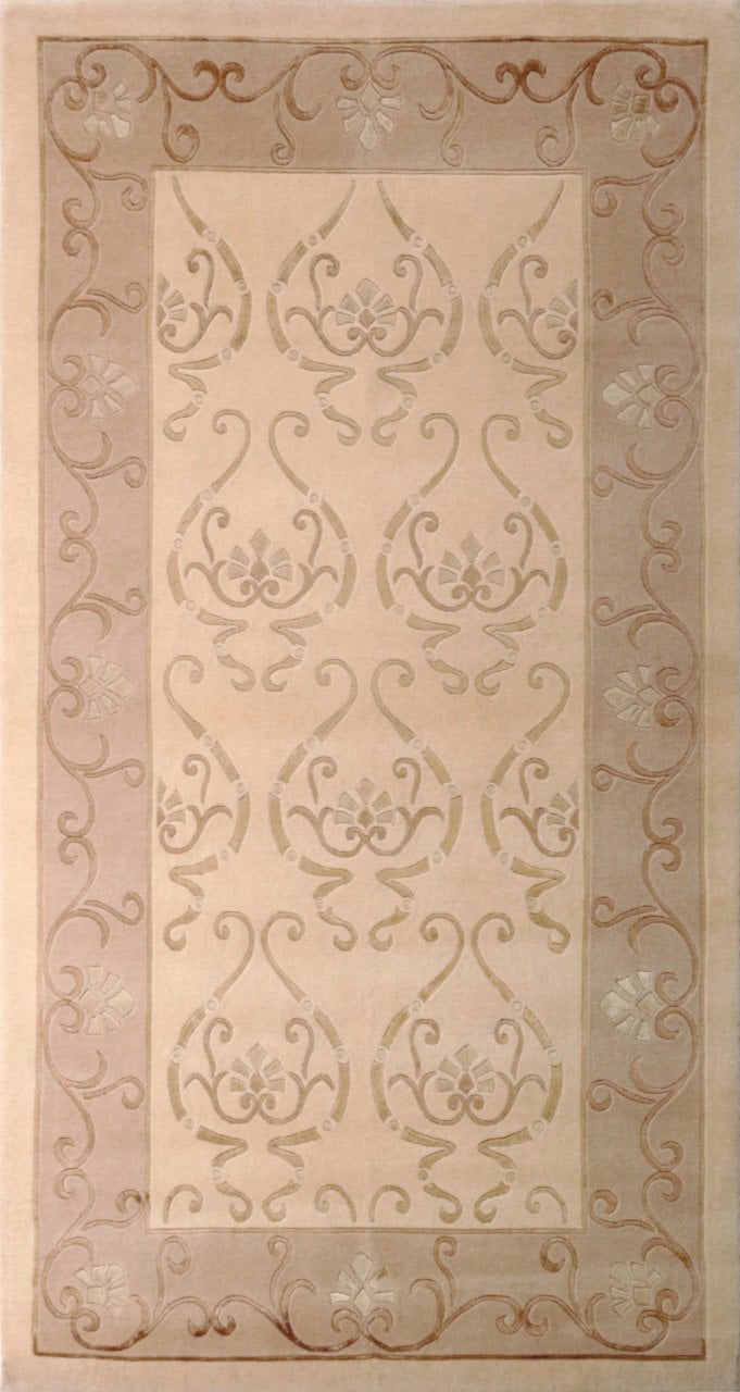 Desenleri İpek İnce Tibet El Halısı