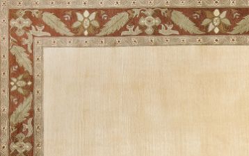 Ortası Desensiz Yün Halı