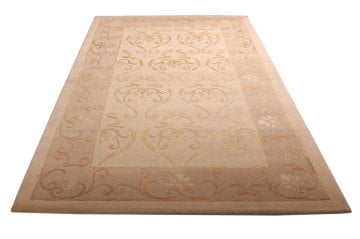 Desenleri İpek İnce Tibet El Halısı