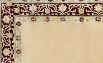 Desenleri Kabartmalı El Halısı