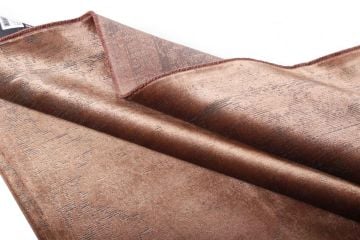 Kendinden Desenli Eskitme Bakır Renkli Bamboo
