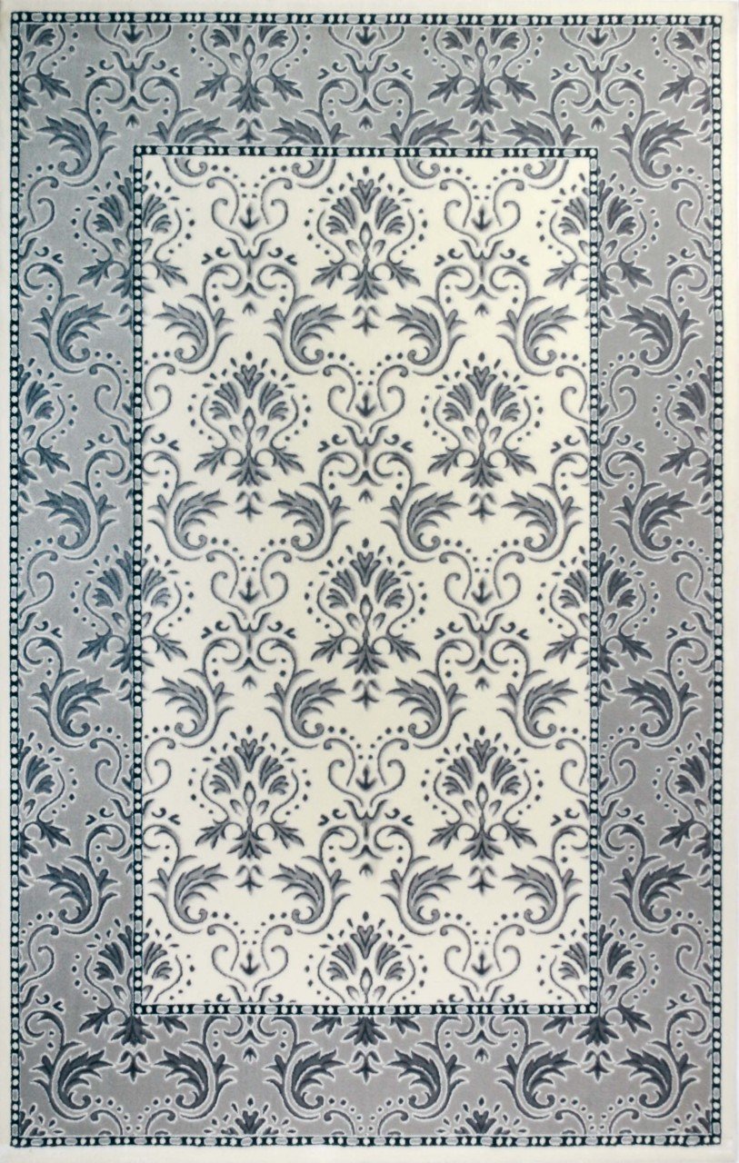 Gri Kenarlı Salon Halısı