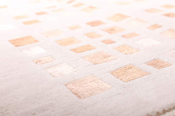 Modern Geometrik Desenli El Halısı