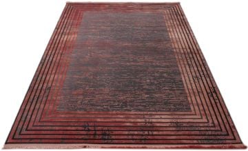 Turuncu Modern Bambu Halı