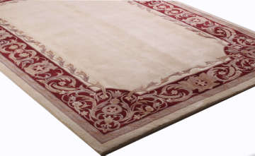 Ortası Desensiz Yün Salon Halısı