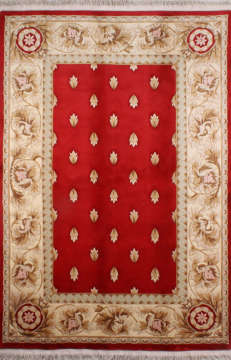 Ortası Kırmızı Salon Halısı