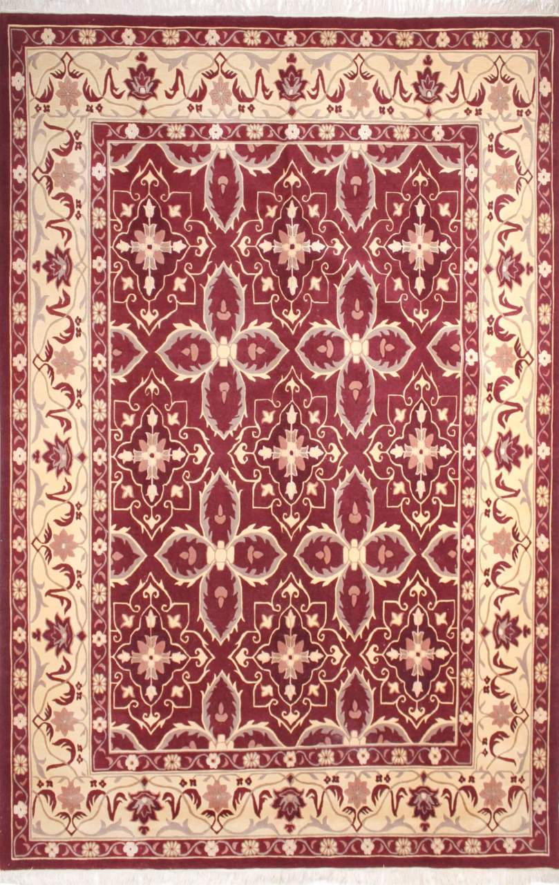 Bordo El Dokuması Salon Halısı