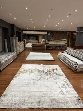 Modern Bambu Makine Halısı