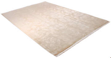 İpek Desenli Modern El Halısı