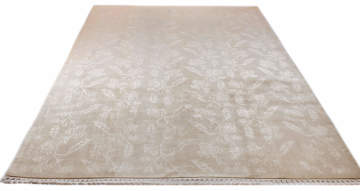 İpek Desenli Modern El Halısı