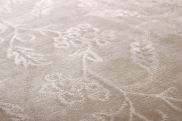 İpek Desenli Modern El Halısı