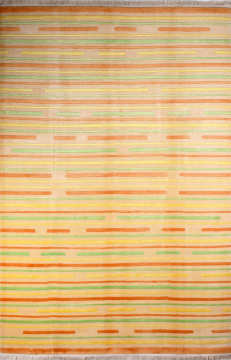 Modern Desenli Renkli El Halısı