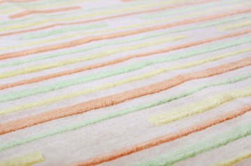 Modern Desenli Renkli El Halısı