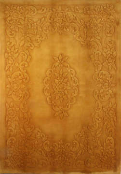 Tek Renk Klasik Çin Halısı