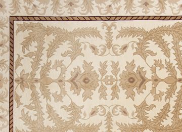 Kaşmir Yünü El Halısı