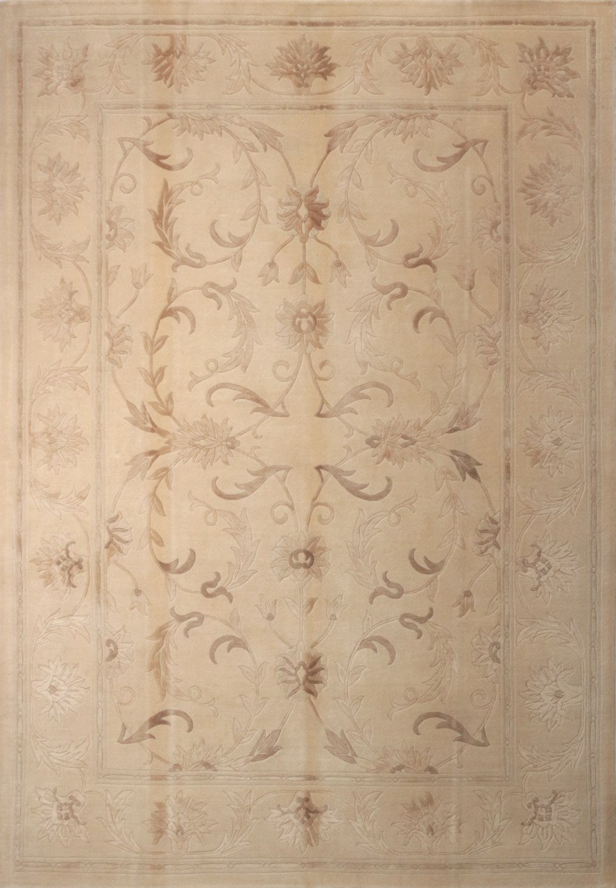 Desenleri İpek İnce Tibet El Halısı