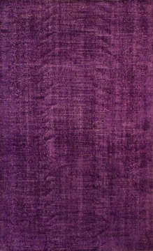 El Dokuması Mor Vintage Halı
