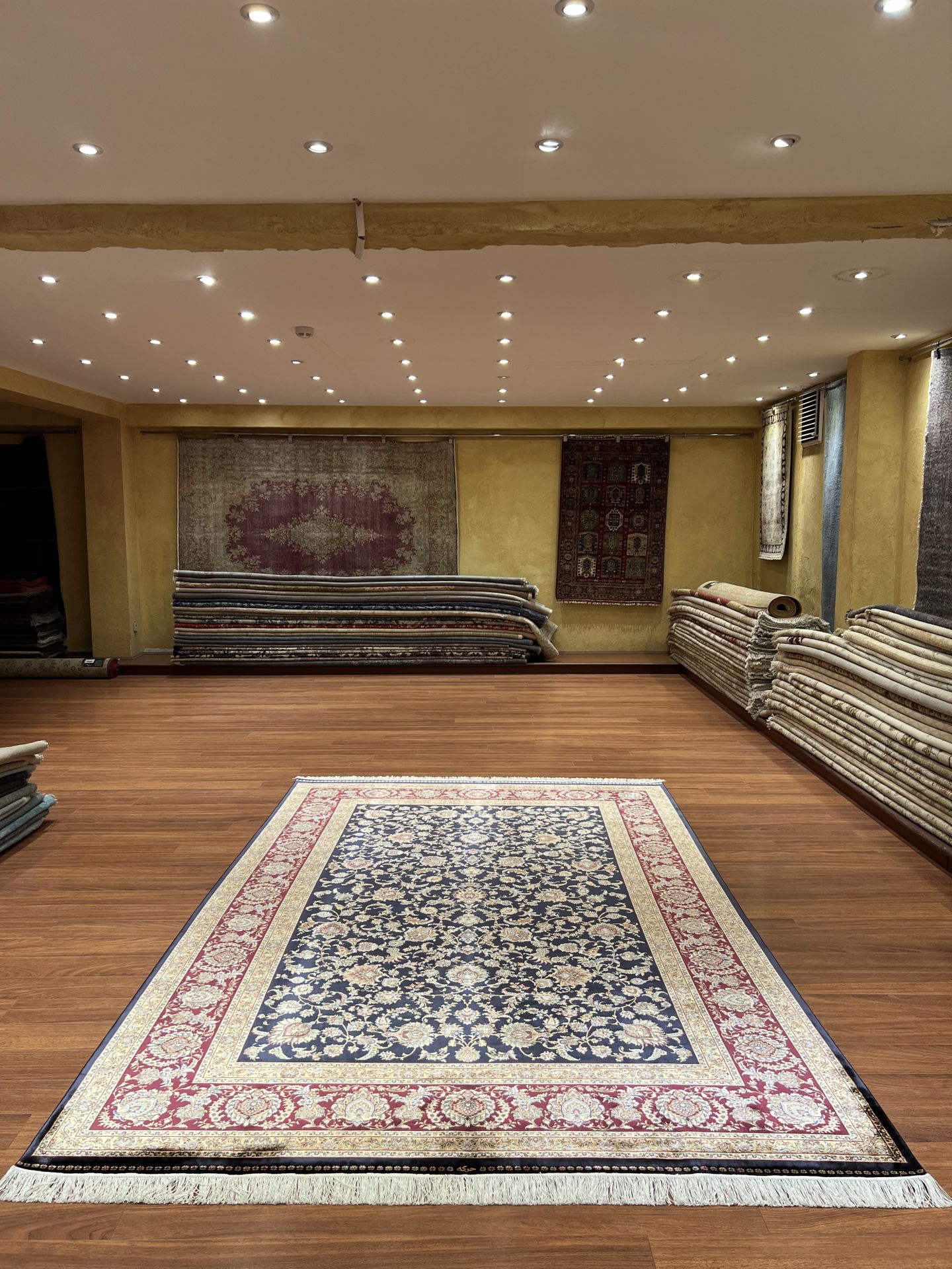 Klasik Salon Bambu Halı