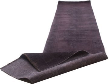 Vintage Siyah Uzun Yolluk Halı