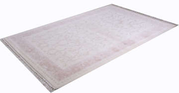 Pembe Kenarlı Salon Halısı 1.60 x 2.30