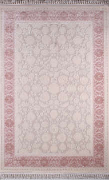 Pembe Kenarlı Salon Halısı 1.60 x 2.30