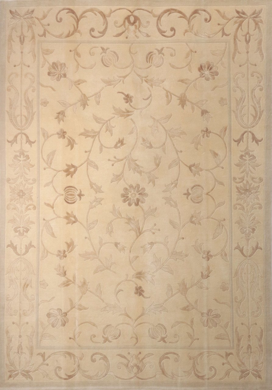 Desenleri İpek İnce Tibet El Halısı