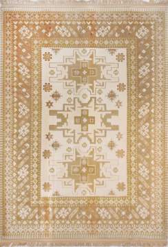 İnce Dokuma Klasik Desenli El Halısı