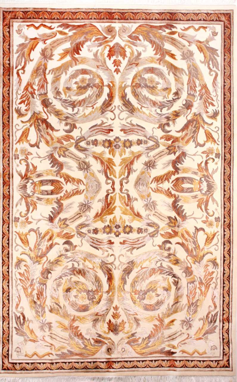 Desenleri İpek Klasik El Halısı