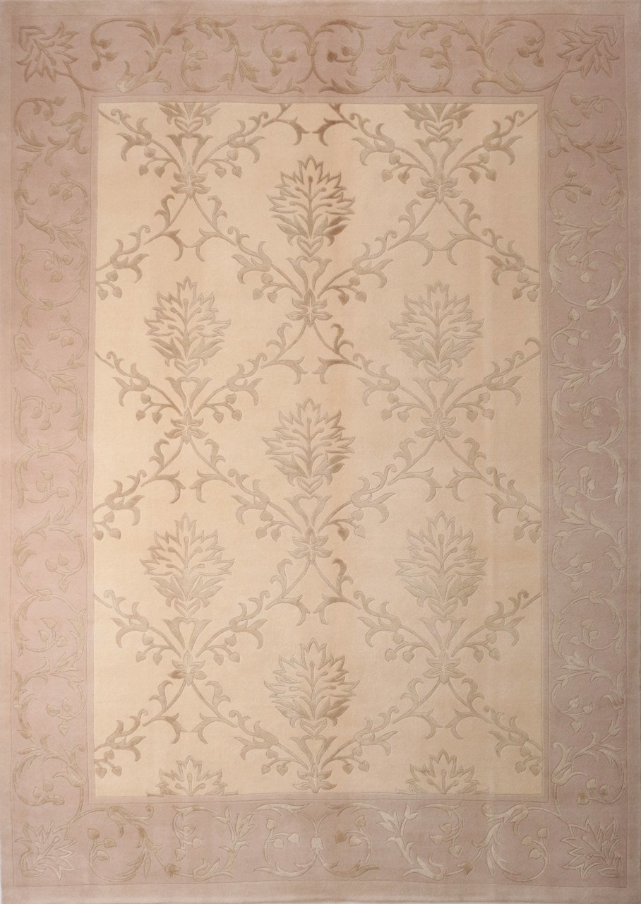 Desenleri İpek İnce Tibet El Halısı