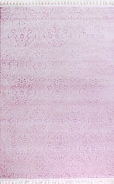 Parlak Mürdüm  Damask Desen Makine Halısı