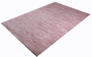 Bej Çizgili Pembe Halı 1.60 x 2.30