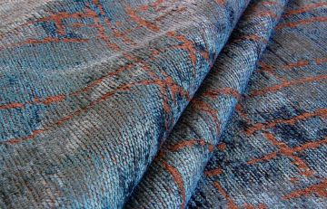 El Halısı Görünümlü Modern Kilim