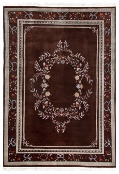 Koyu Kahverengi Zeminli Halı