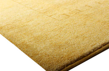 Az Desenli Sarı El Halısı