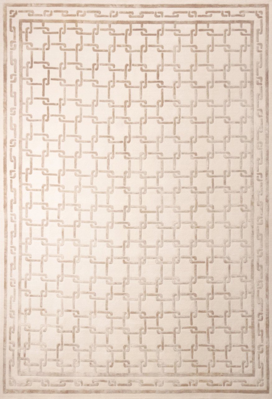 Desenleri İpek İnce Tibet El Halısı