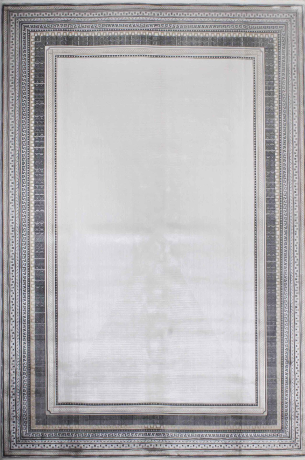 Plain Striped Bamboo Rug