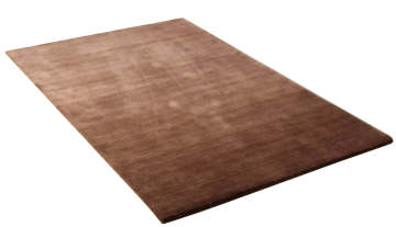 Tek Renk Kahverengi El Halısı