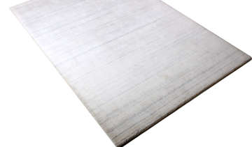 Beyaz Kırçıllı El Halısı