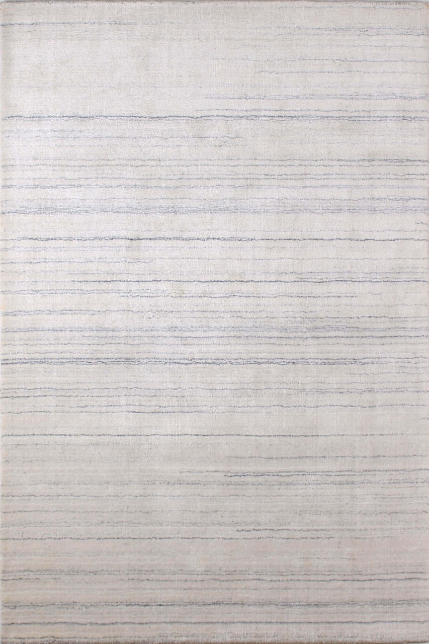 Beyaz Kırçıllı El Halısı