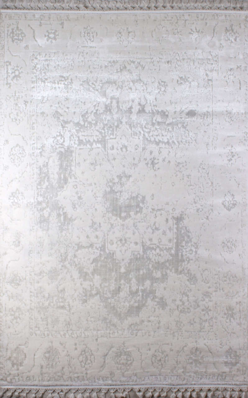 Silik Desenli Yeşil ve Bronz Rengi Halı 1.60 x 2.30