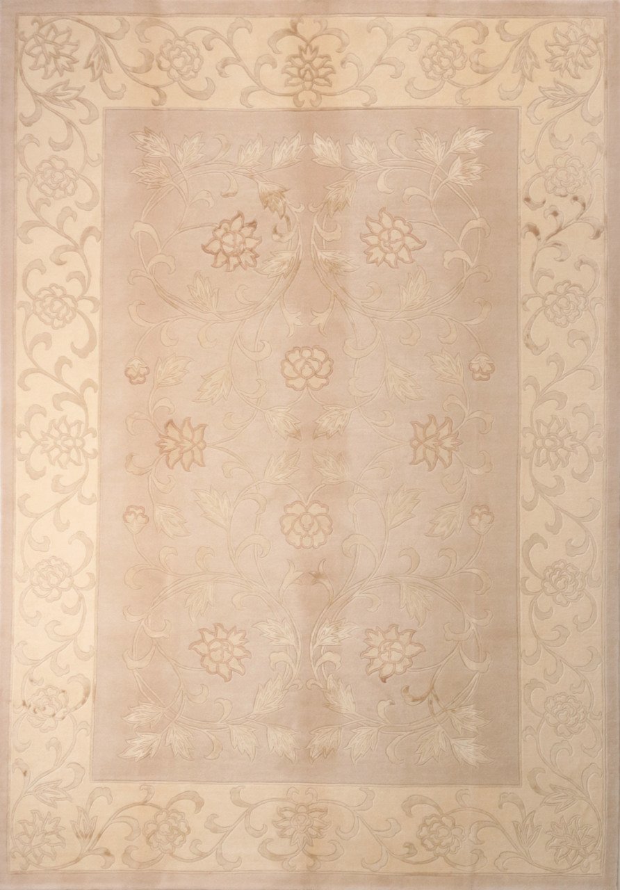 Desenleri İpek İnce Tibet El Halısı